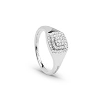 Anneau Salvini Femme Bagliori in Or blanc Diamante 0.17 Ct 20106537 - 20106537